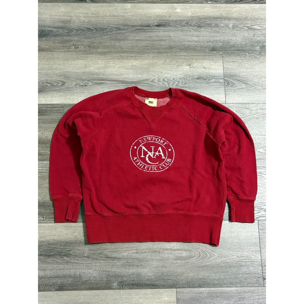 Vintage MV Sport Newport Athletic Club Crewneck Sweater - Men’s Large Cropped